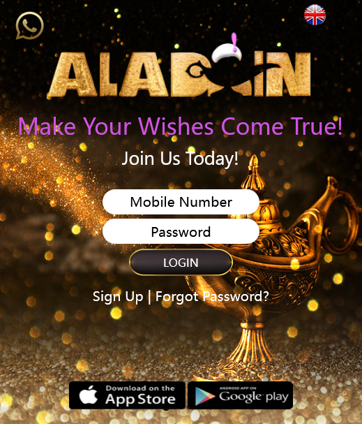 Aladdin99 Login